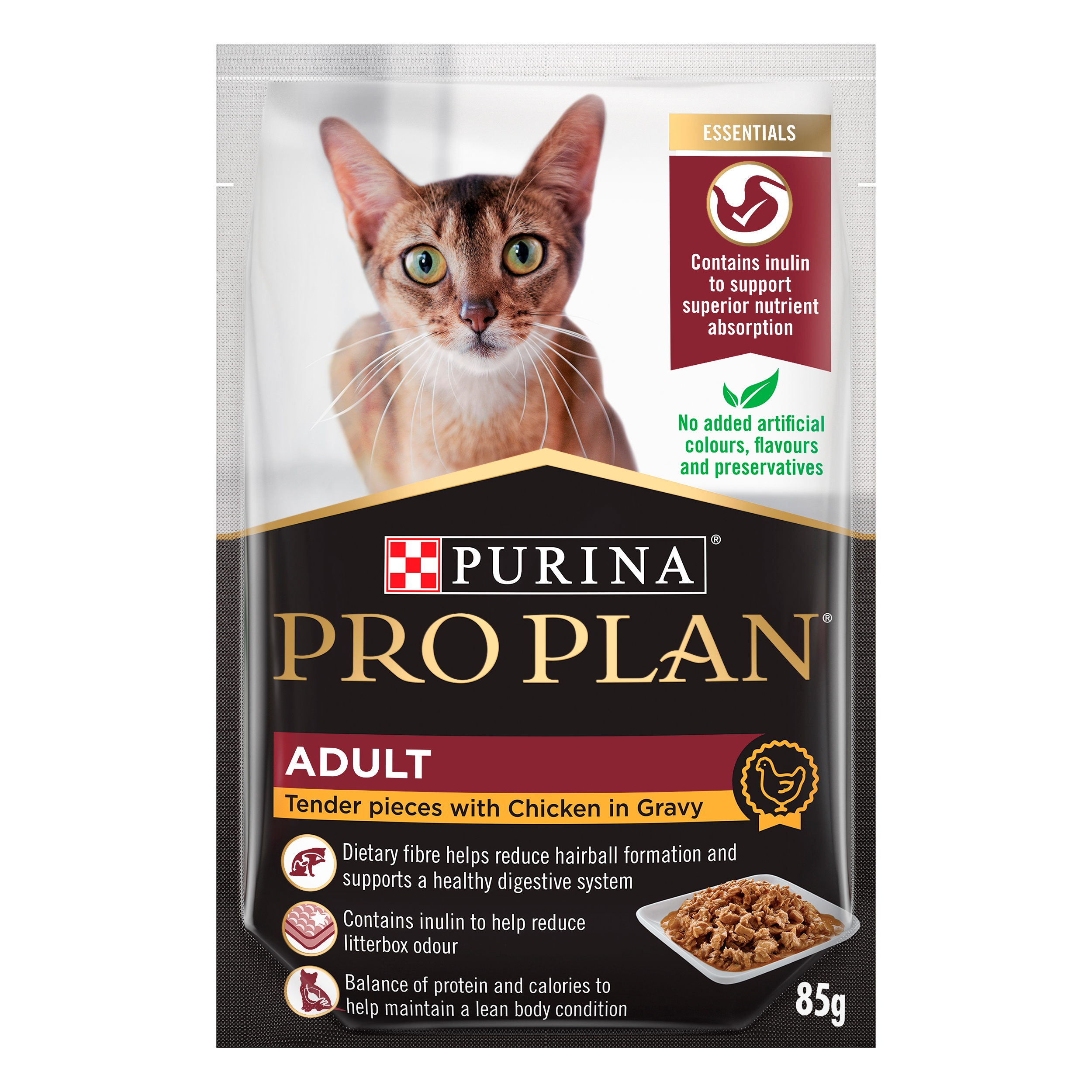 PRO PLAN Adult Chicken in Gravy Wet Cat Food Purina New Zealand